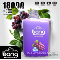 Kotak Bang Asli 9000 18000 Puff Disposable Vape